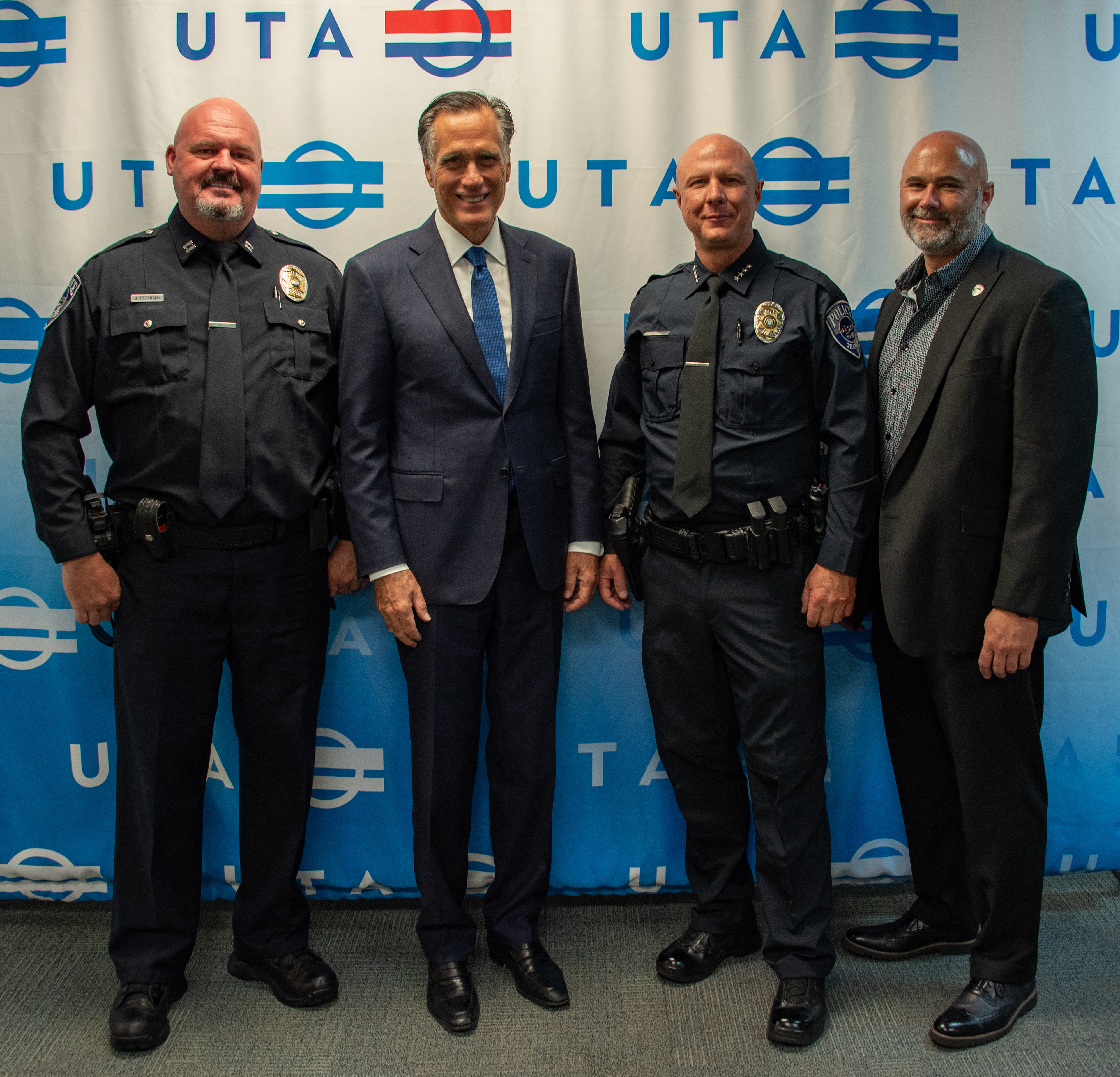 Senator Romney and UTA Police
